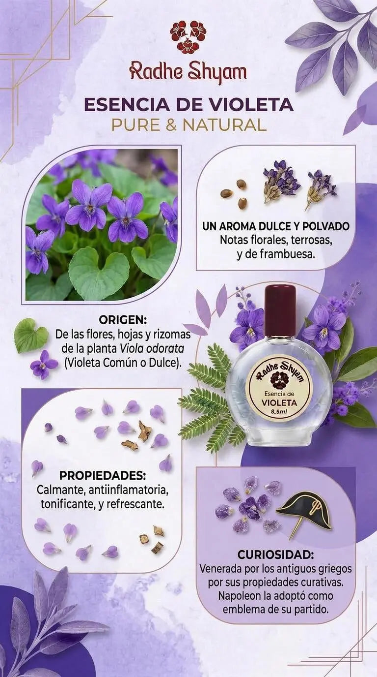 Esencia Radhe Shyam Violeta