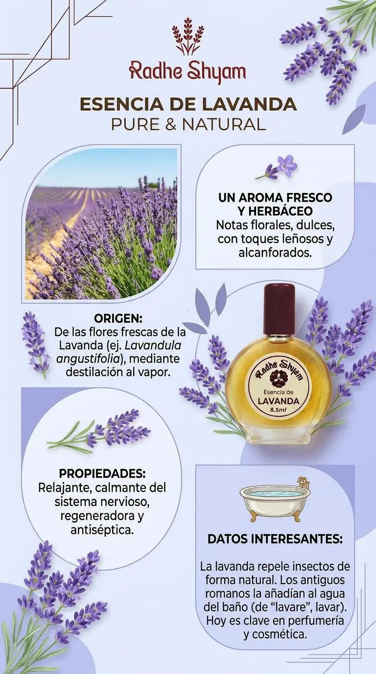 Esencia Radhe Shyam Lavanda
