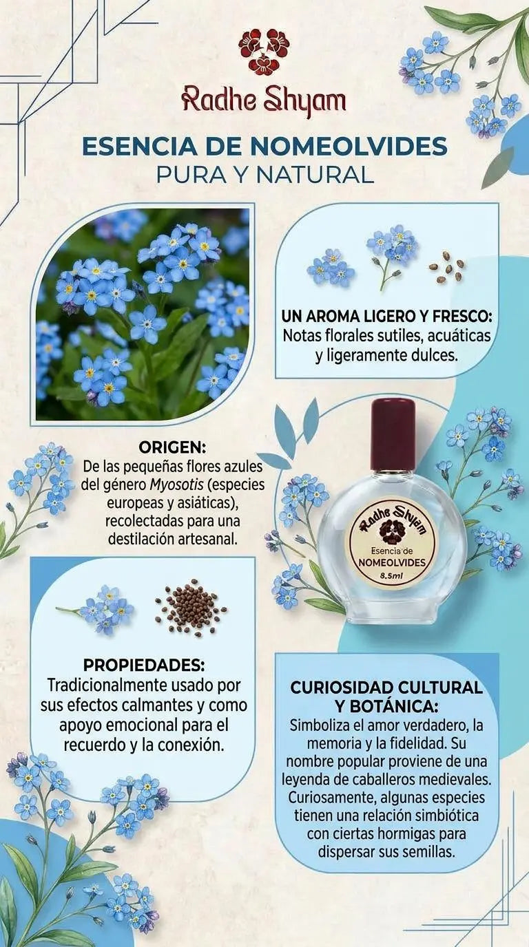 Esencia Radhe Shyam Nomeolvides