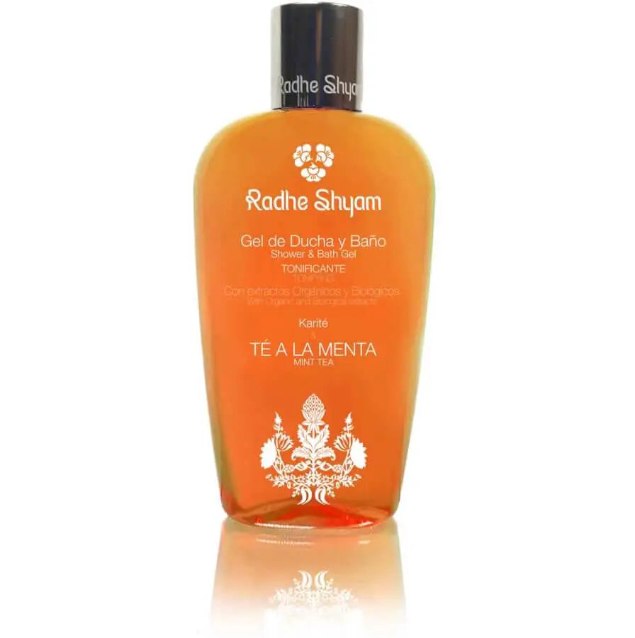 Gel De Ducha Y Baño – Te A La Menta Radhe Shyam