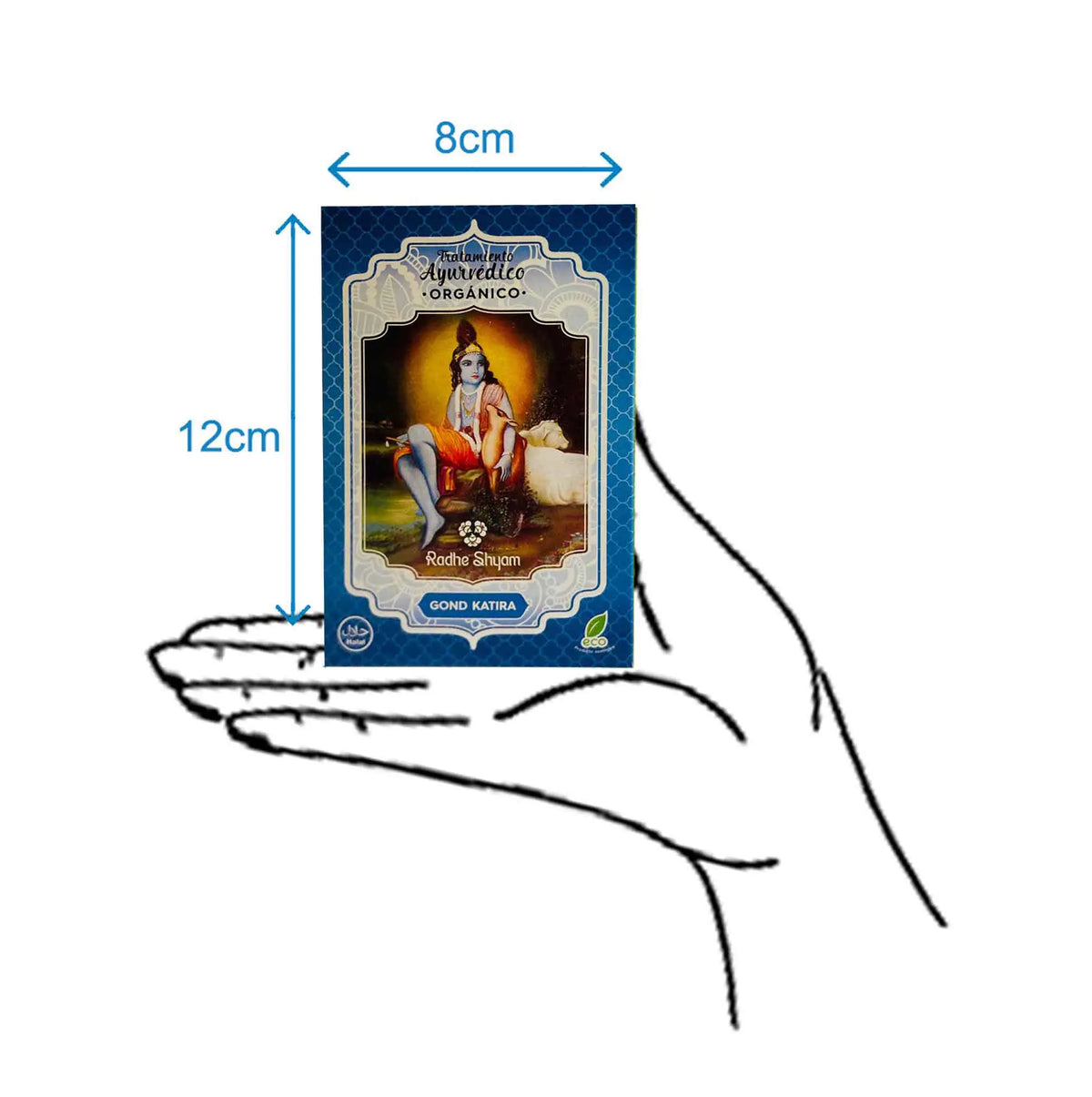 Gond Katira Tratamiento Natural Capilar Radhe Shyam