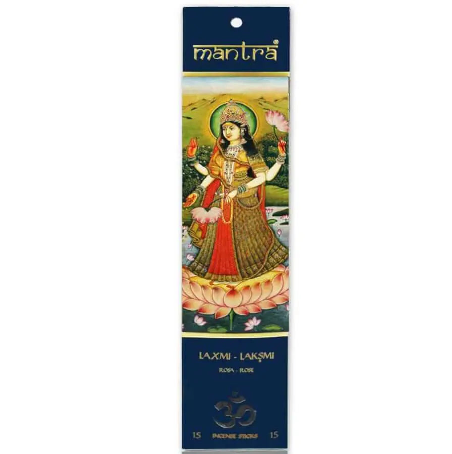 Incienso Stick Mantra Laxmi-Rosa Mantra