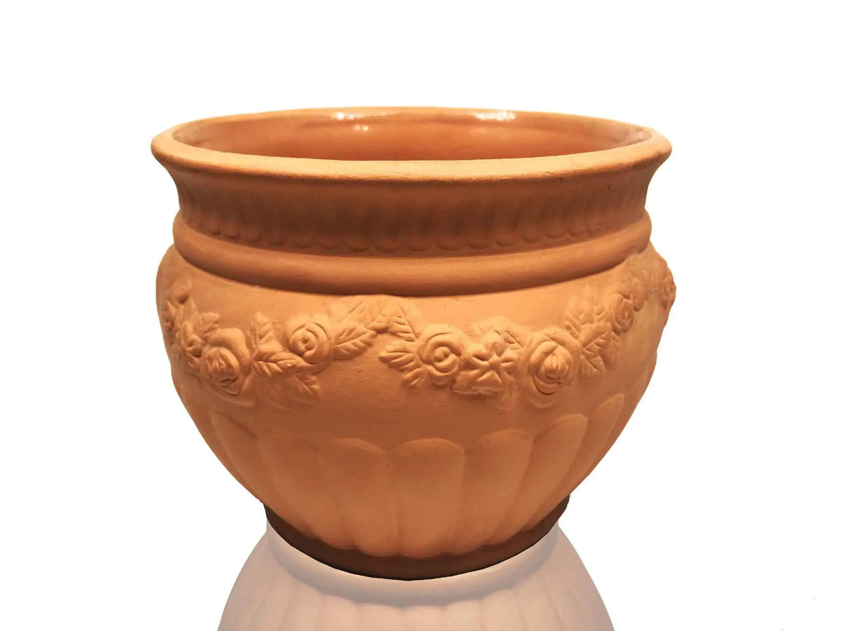 Pote Terracota Rosas 31-417 Radhe Shyam