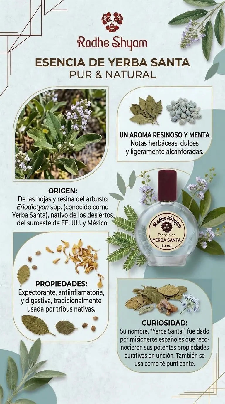 Esencia Radhe Shyam Yerba Santa