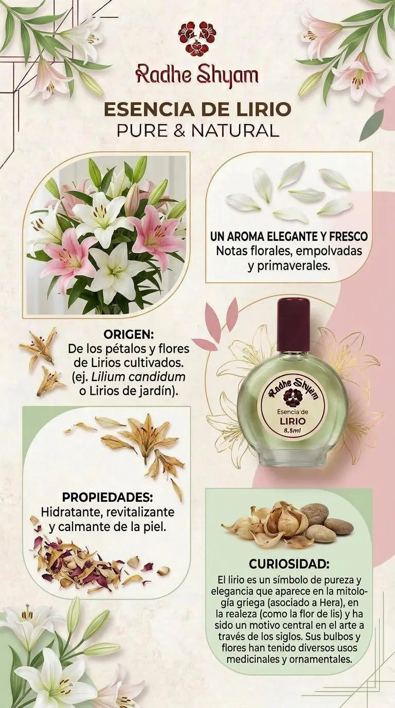 Esencia Radhe Shyam Lirio