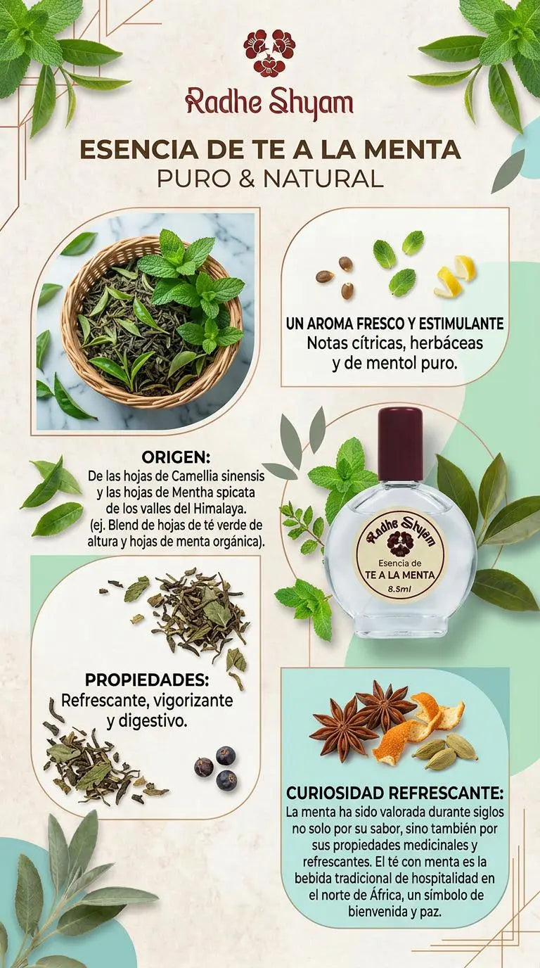 Esencia Radhe Shyam Te A La Menta