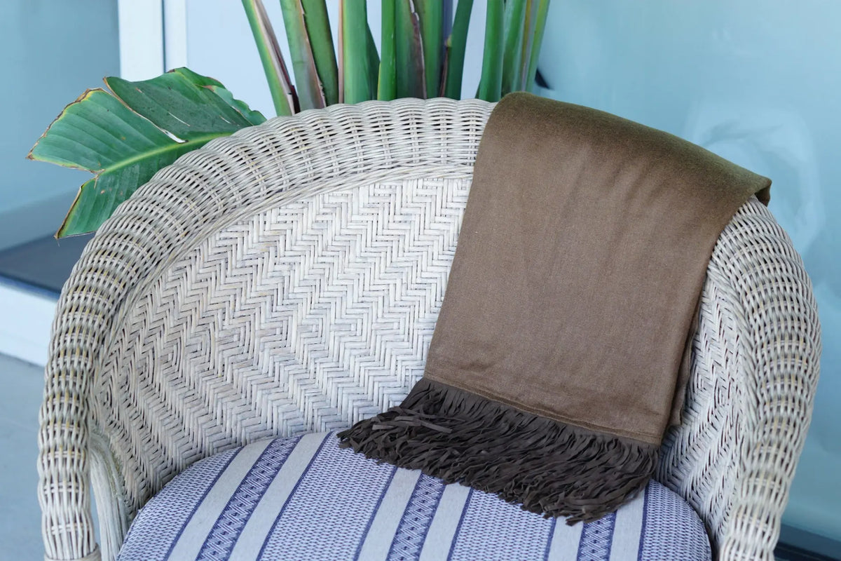 Pashmina de cashmere y seda Radhe Shyam test