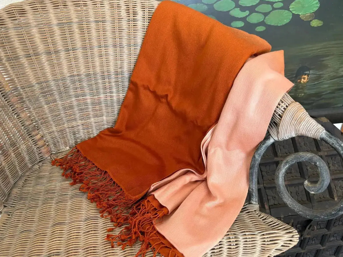 Pashminas de cashmere y seda Radhe Shyam