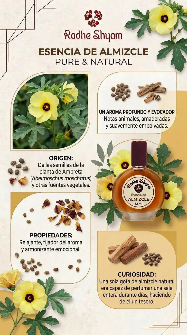 Esencia Radhe Shyam Almizcle