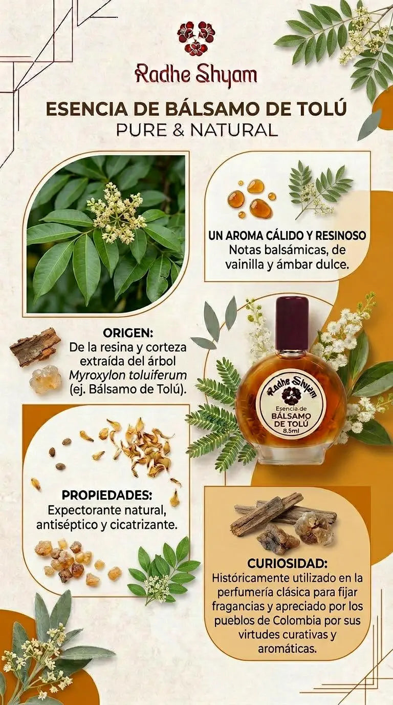 Esencia Radhe Shyam Balsamo De Tolu