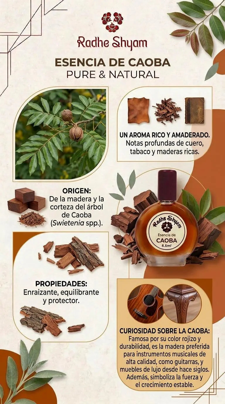 Esencia Radhe Shyam Caoba