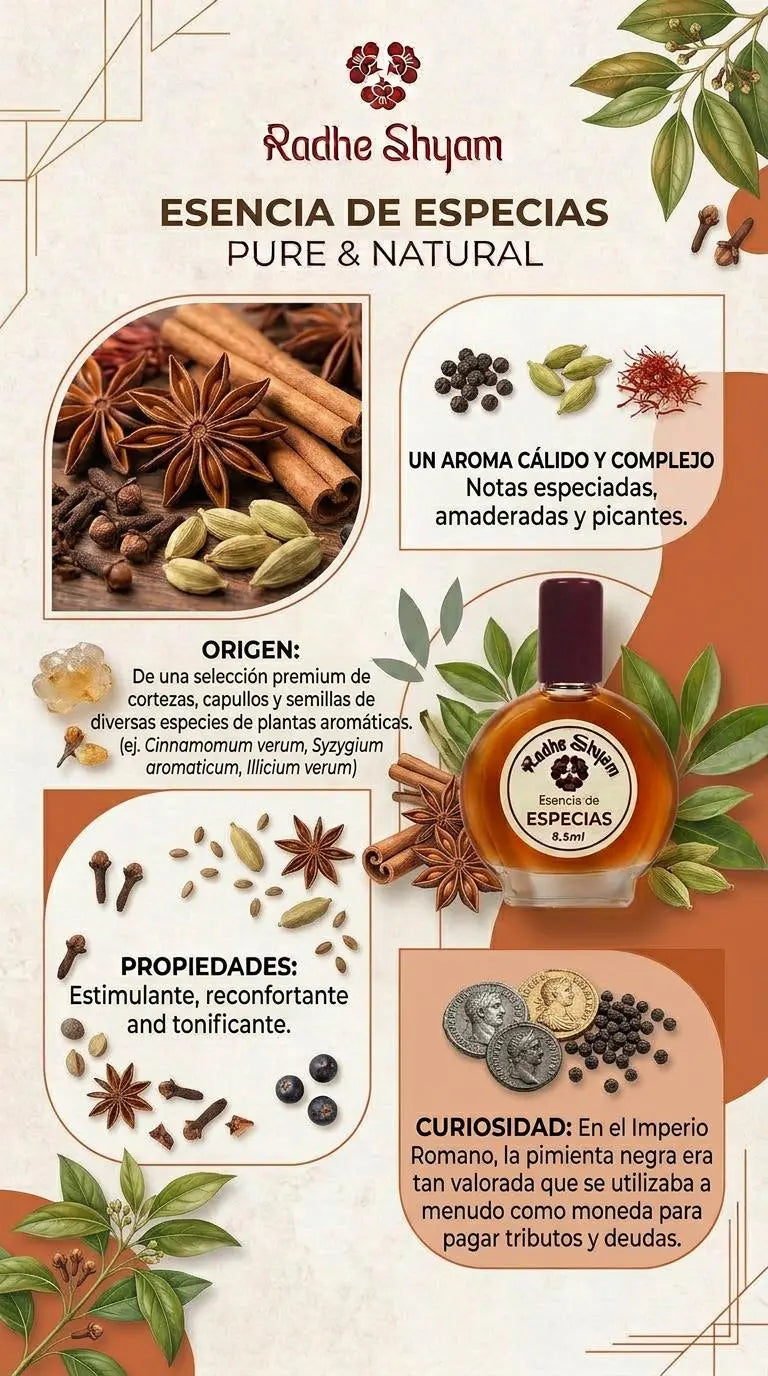 Esencia Radhe Shyam Especias