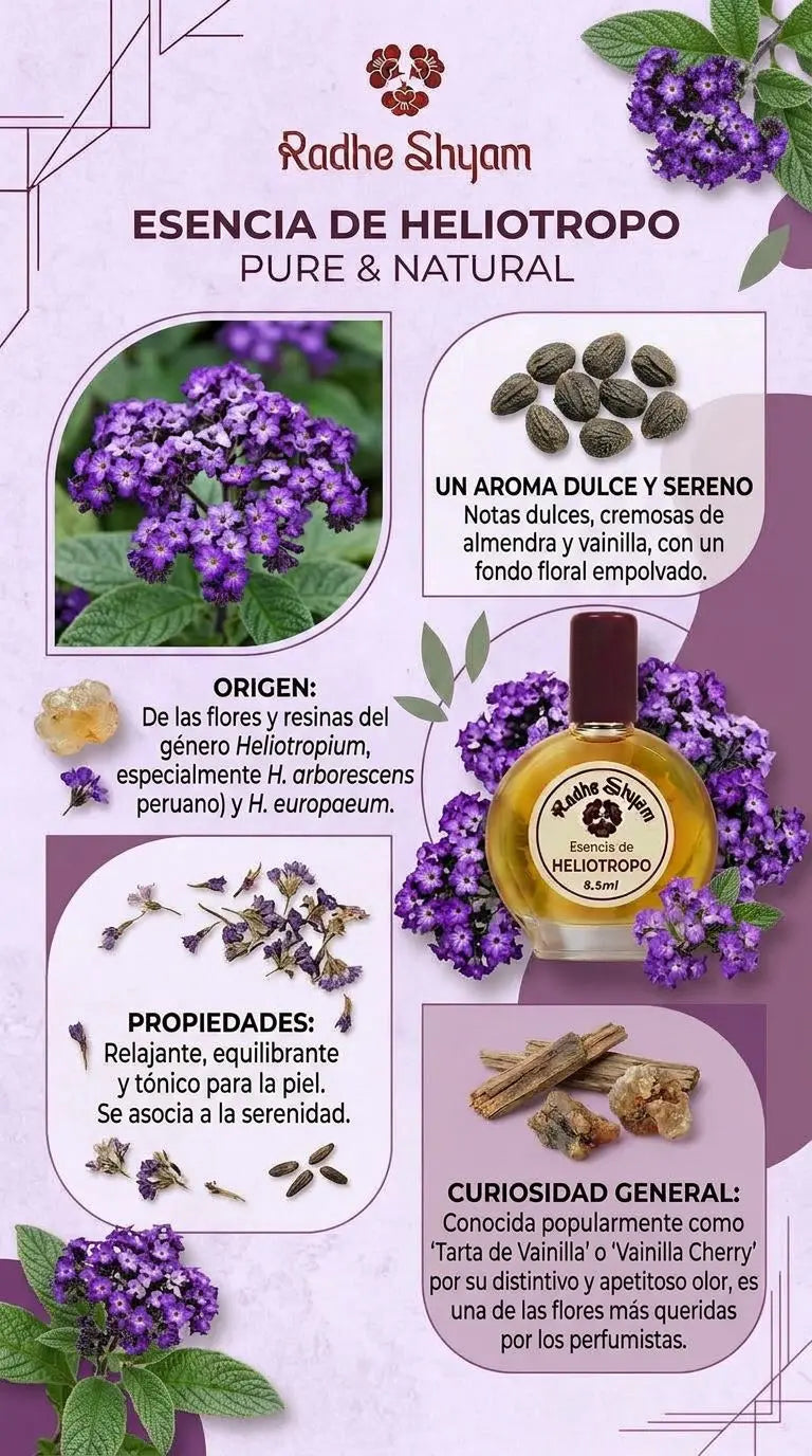 Essence d'héliotrope Radhe Shyam