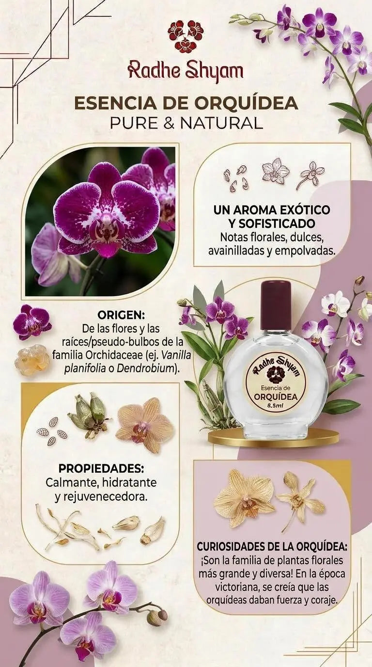 Esencia Radhe Shyam Orquidea