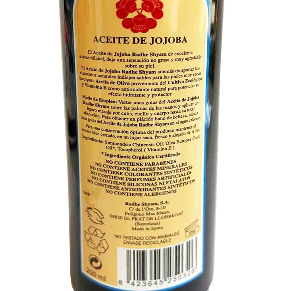Aceite De Jojoba Radhe Shyam