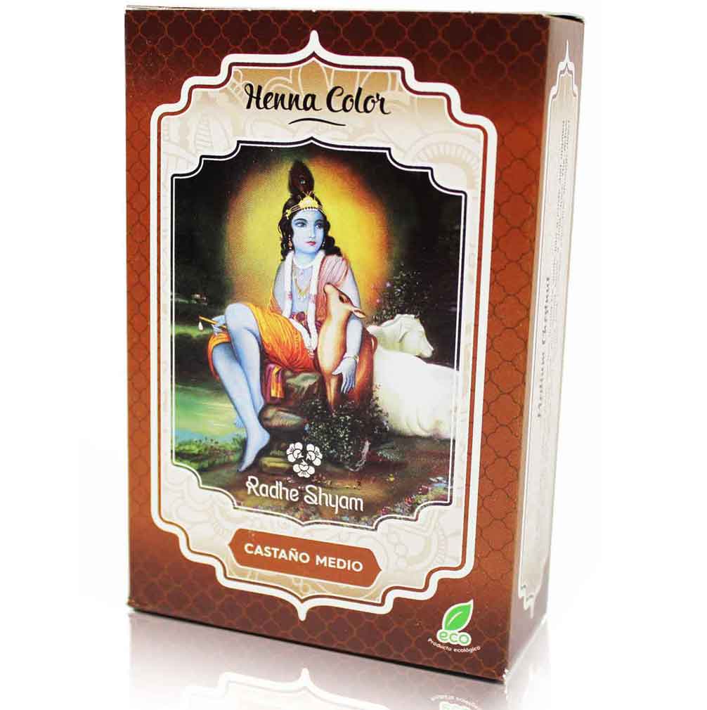 Pack Henna cubre canas color castaño medio Fast Bundle