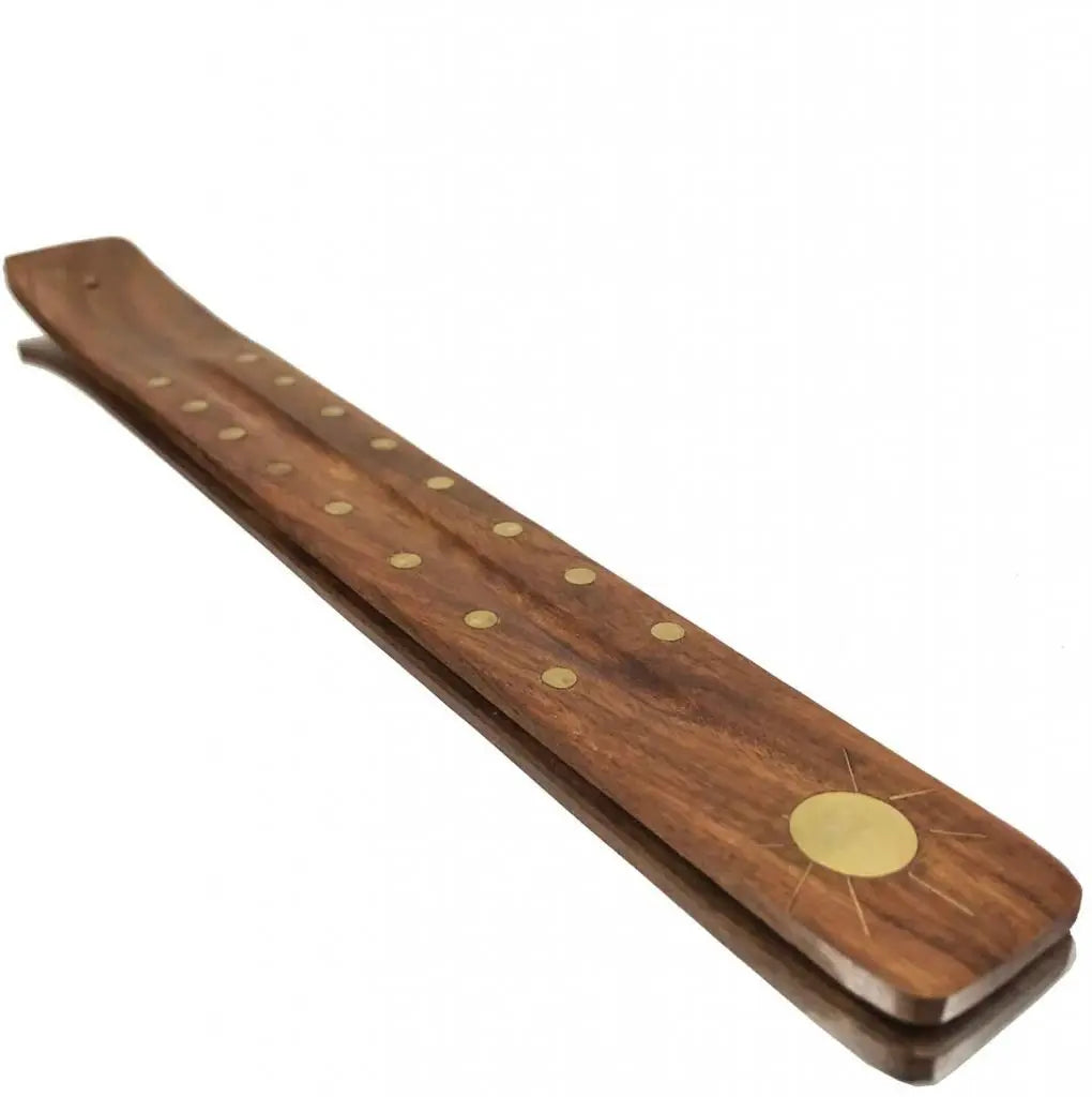 Incensario Madera Labrada Sol Ib-26 Radhe Shyam