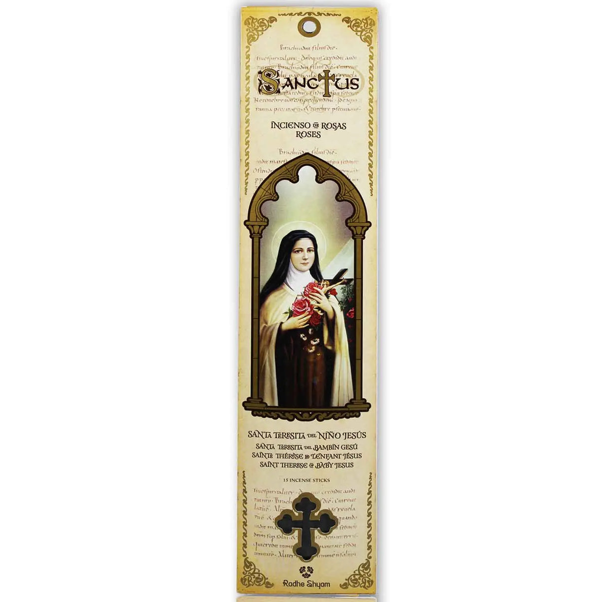 Incienso Sanctus Stick Rosa-Santa Teresita Del Niño Jesus Sanctus