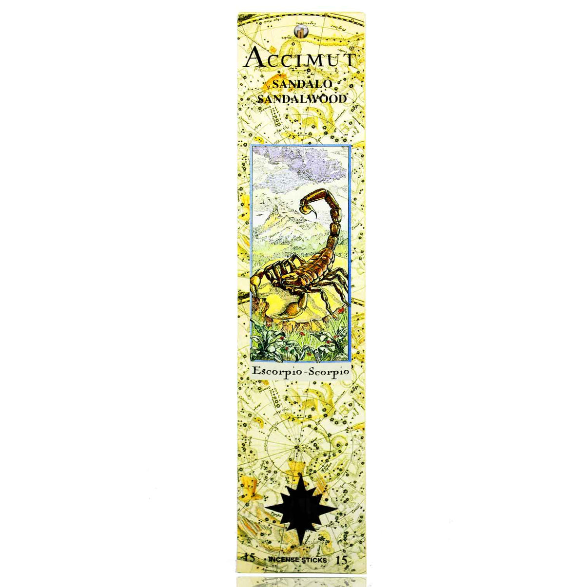 Incienso Stick Accimut Escorpio-Sandalo Accimut