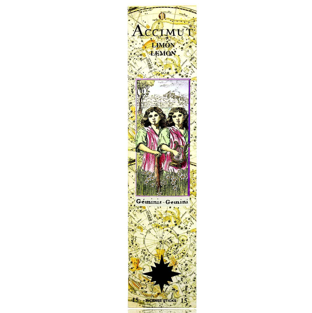 Incienso Stick Accimut Geminis-Limon Accimut