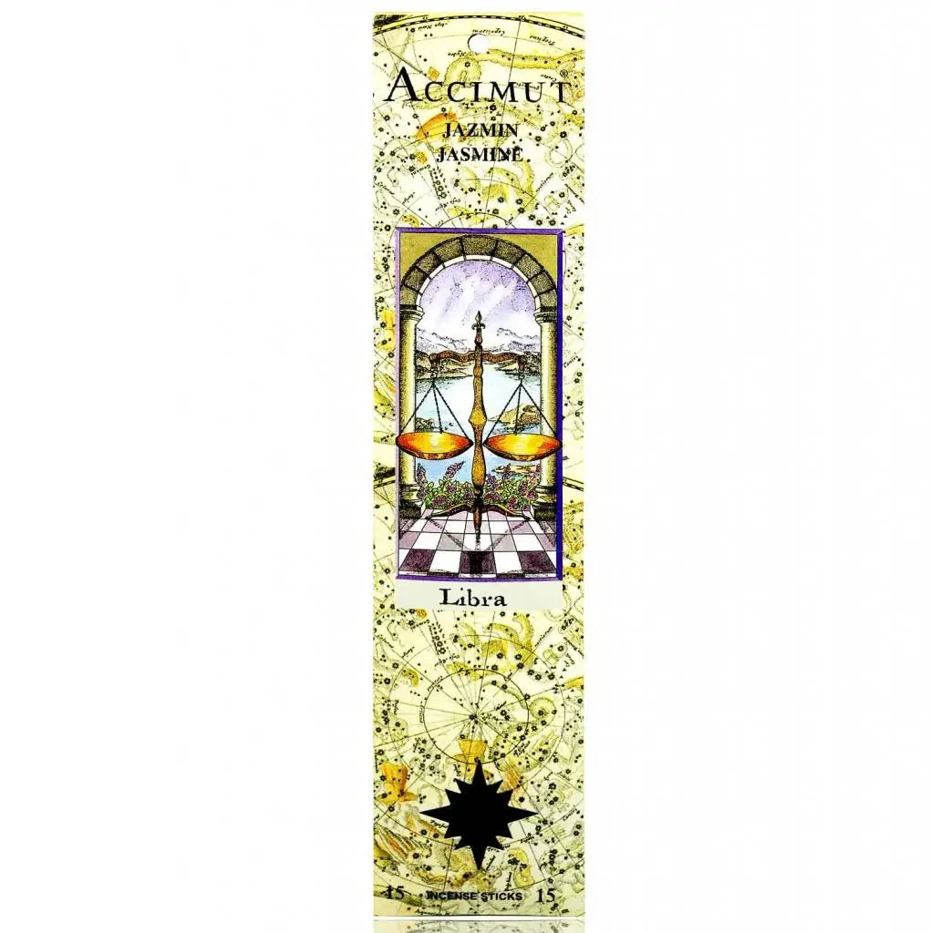 Incienso Stick Accimut Libra-Jazmin Accimut