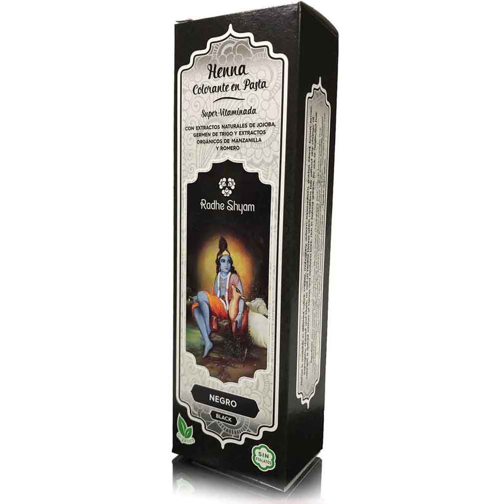 Henna Radhe Negro Pasta Radhe Shyam