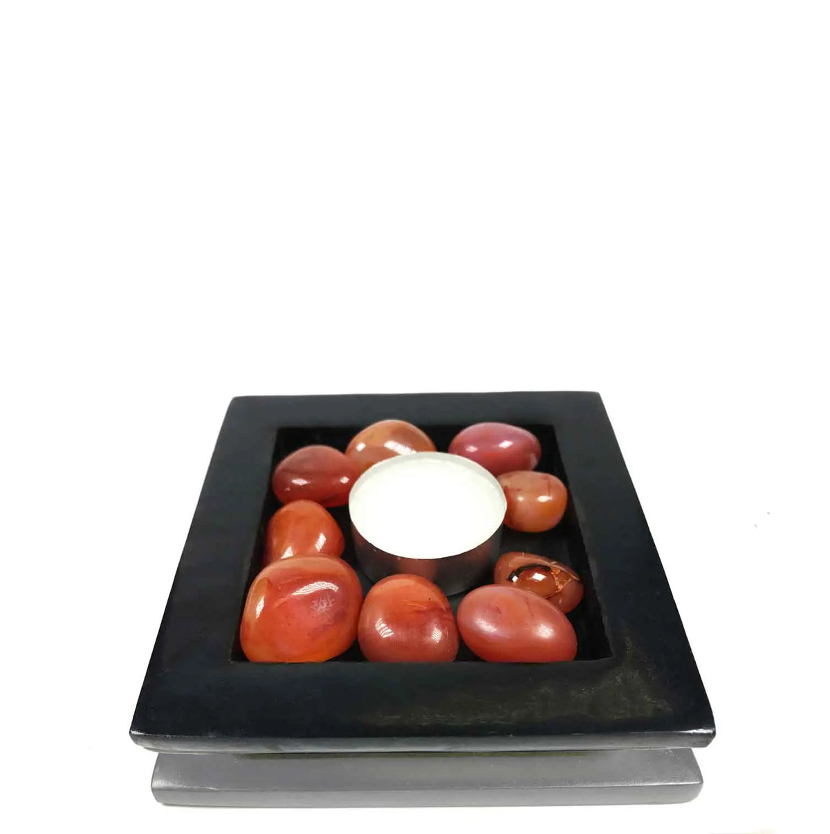 Plato Portavela Pequeña Amatista Cs777C Radhe Shyam