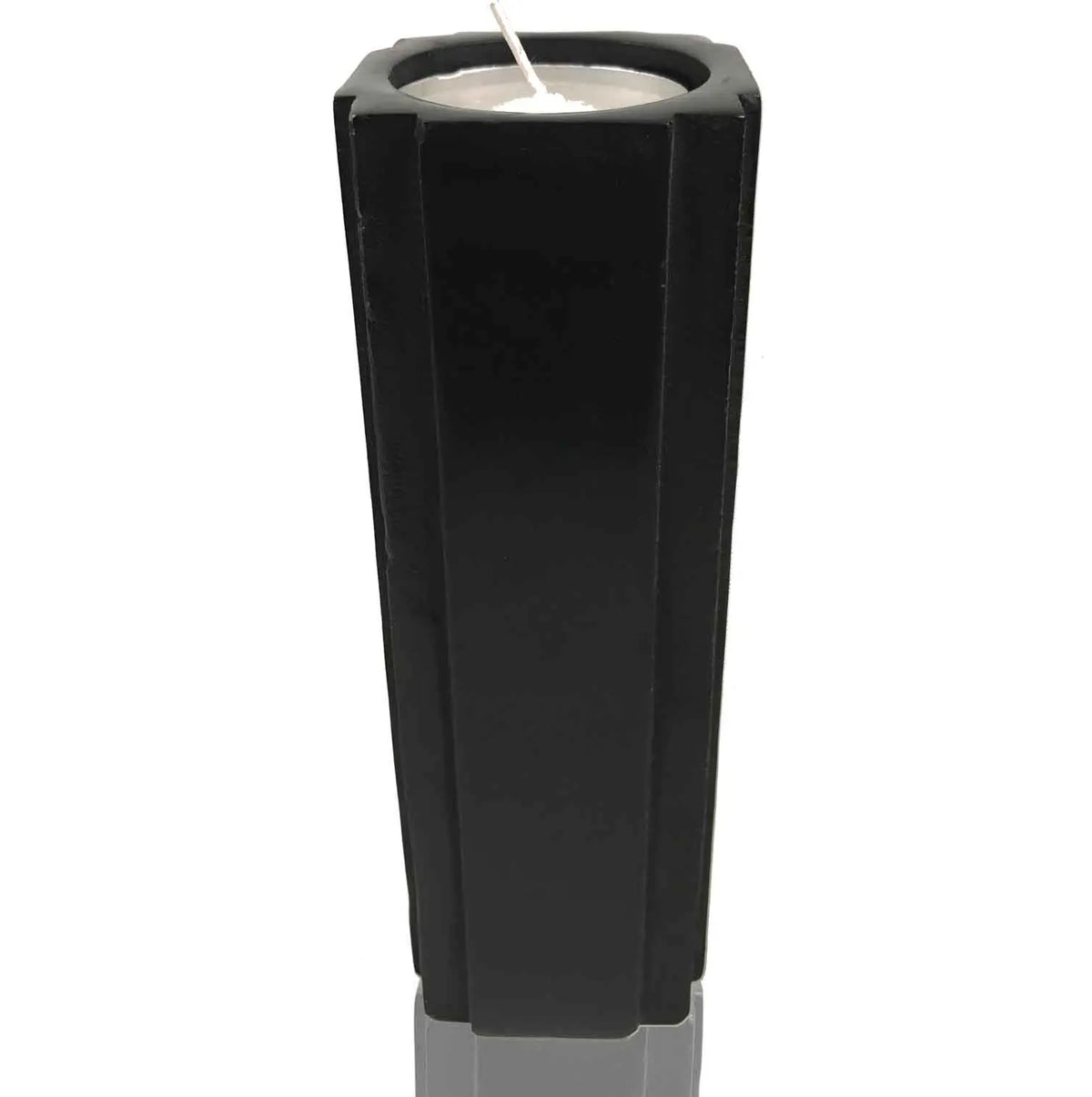 Portavela Pilar Negro Grande Cs1520 Radhe Shyam