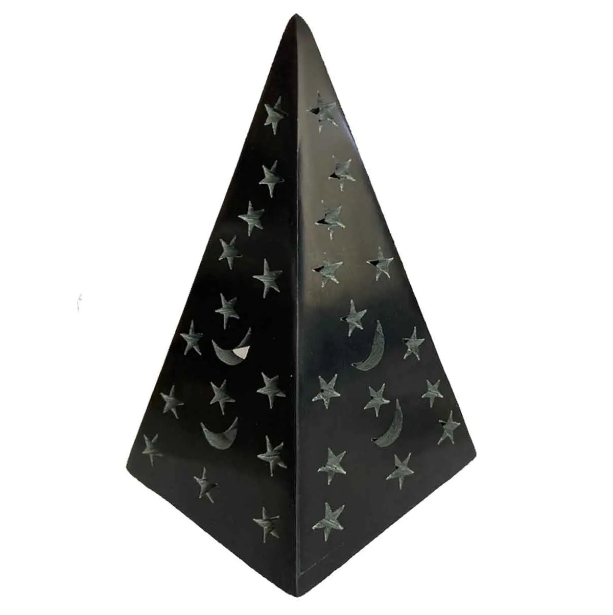 Portavela Piramide Negra Cs1734 Radhe Shyam