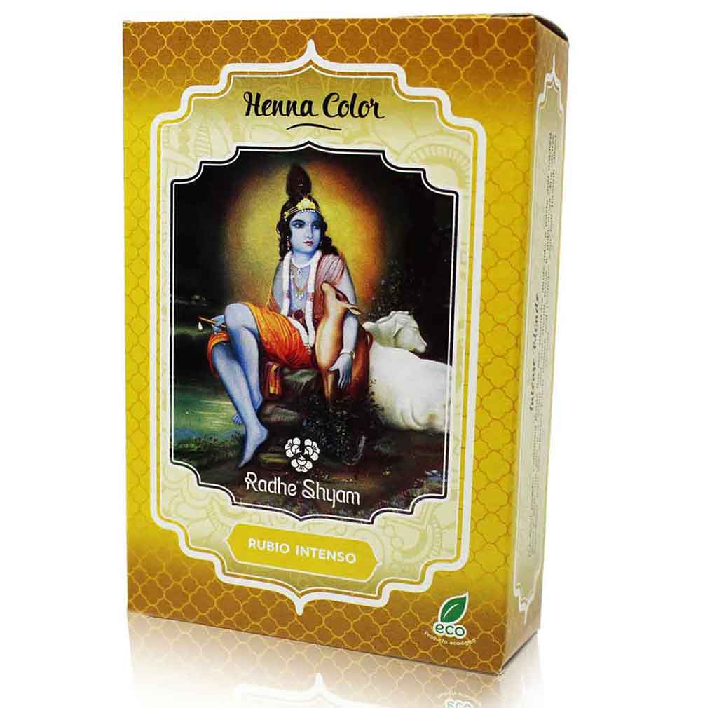 Pack Henna cubre canas color rubio intenso Fast Bundle